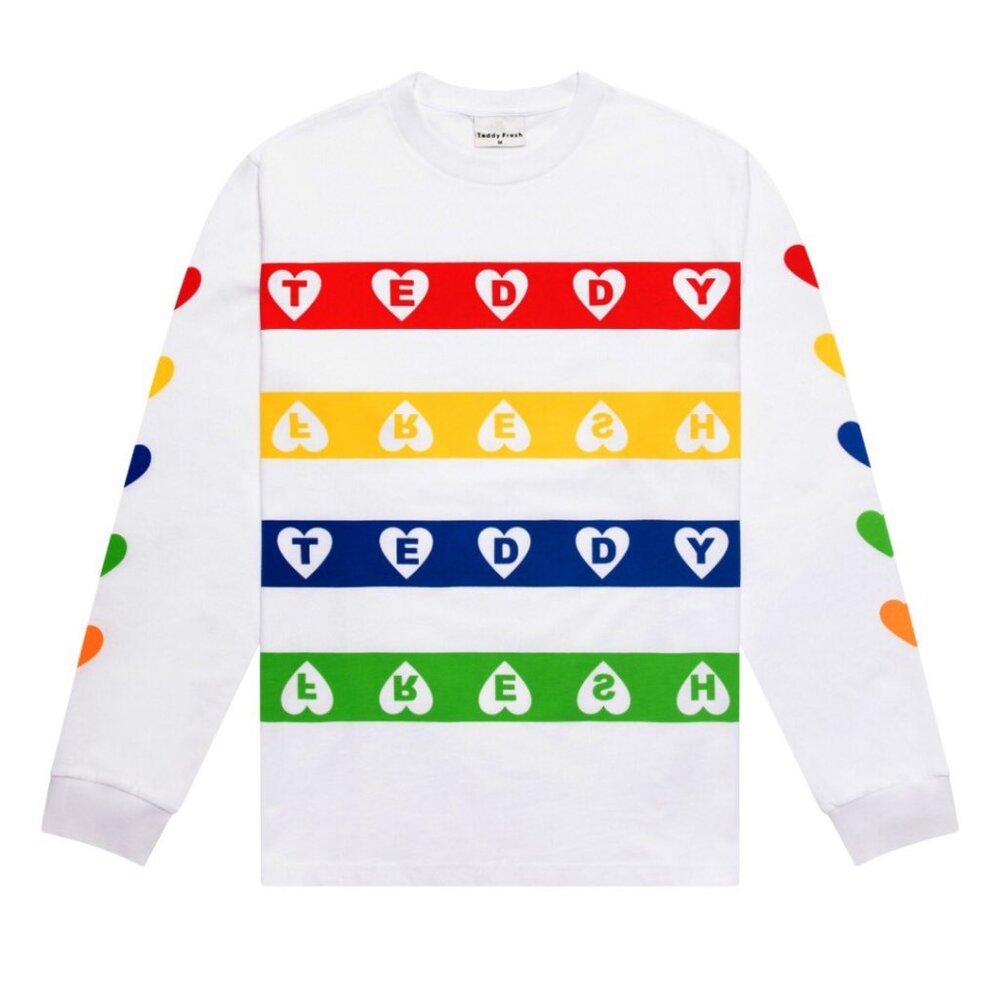 Teddy Fresh "Heart on your sleeve" unisex tee szM